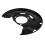 NTY DISC BRAKE DUST SHIELD For OPEL ASTRA J 09- /FRONT, LEFT/ 2