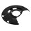 NTY DISC BRAKE DUST SHIELD For OPEL ASTRA J 09- /FRONT, LEFT/ 1