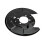 NTY DISC BRAKE DUST SHIELD For TOYOTA RAV-4 05- /REAR, LEFT/ 1