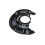 NTY DISC BRAKE DUST SHIELD For TOYOTA YARIS 05- /FRONT, LEFT/ 2