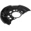 NTY DISC BRAKE DUST SHIELD LEFT FRONT FOR TOYOTA AURIS 12- 1