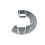 NTY DISC BRAKE DUST SHIELD RIGHT FRONT FOR VOLVO V70 00-,C70 05- 1