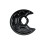 NTY DISC BRAKE DUST SHIELD For VW CADDY 04- /REAR L/R/ 1