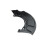 NTY DISC BRAKE DUST SHIELD FRONT RIGHT FOR VW GOLF IV 97-03 2