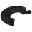 NTY DISC BRAKE DUST SHIELD FRONT RIGHT FOR VW GOLF V VI 04- 1