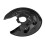 NTY DISC BRAKE DUST SHIELD REAR FOR VW GOLF VI 09- BEETLE 11- 2