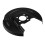 NTY DISC BRAKE DUST SHIELD REAR LEFT FOR VW GOLF VII 4-MOTION 13- 1