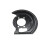 NTY DISC BRAKE DUST SHIELD For NISSAN QASHQAI 06- /FRONT, LEFT/ 1