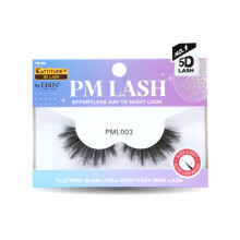 CATTITUDE 5D AM/PM False Eyelashes - Soft Glam Volume Style, Soft Faux Mink & Ultra Lightweight, Invisible Clear Band, Easy to Apply, Reusable,