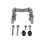 NTY BRAKE CALIPER BRACKET LEFT FOR RENAULT MEGANE II/III 2002- 2
