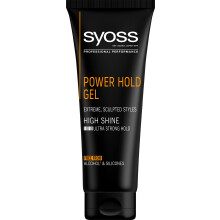 SYOSS MEN POWER HOLD - stærk gel til krøllet hår