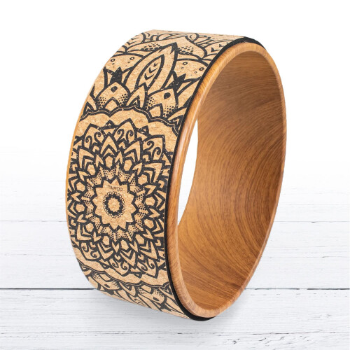 Myga Yoga Wheel - Cork Mandala 2