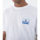 T-shirt Hurley manches courtes, col rond, Divide, blanc 2