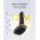 Barcode Scanner Wireless, Bluetooth Laser Bar Code Scanner, 1D Handheld USB Wired Barcode Reader, 1 Charge for 3 Months Use, Support APP & SDK, 4
