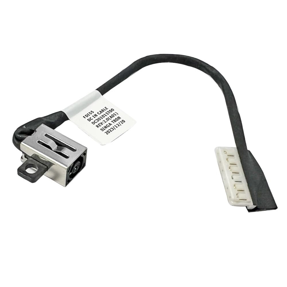 Dc Power Jack Socket Harness Cable For Dell Inspiron 15-3501 3505 3405 5593, 17-3793 Vostro 3480 3481 3580 3581 3582 3583 3584 3585 Latitude 3490 3590 192771647123
