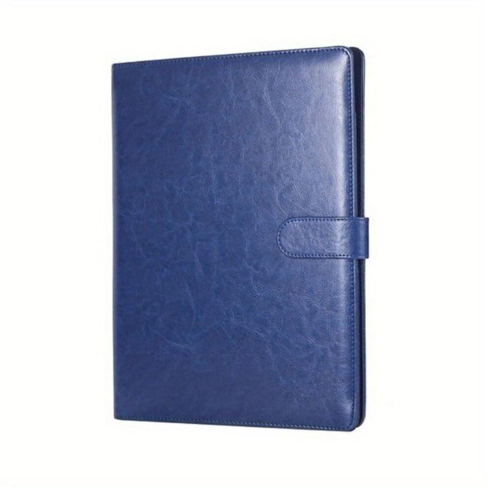 (3) Multifunctional A4 Conference Folder Business Stationery Leather Contract Folders A6 Binder Desk Organizers Office Supplies