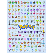 12000511 - Pokémon - 500 pieces jigsaw puzzle – Puzzle for adults and kids age 12 years up, Pokémon Puzzle, gifts for Pokémon fans