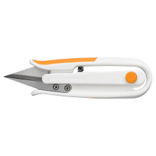 Softgrip Thread Snips – UltraSharp Stainless Steel Shears for Sewing & Fabric, Softgrip Handles