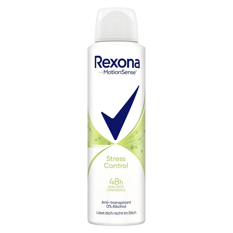 Rexona 3X Motionsense "Stress Control" Women's 48H Deodorant Spray, 150 Ml
