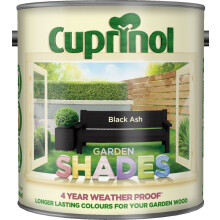New 2018 Cuprinol Garden Shades Black Ash 2.5L