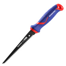 150 mm Jab Saw, Triple Edge Pad Saw for Wallboard, Drywall, Plasterboard, and Plywood, 8 TPI Blade Hand Saws