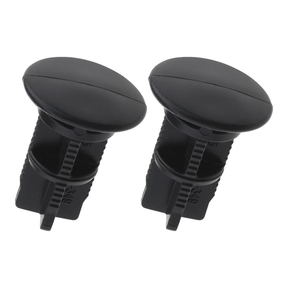 Be In Your Mind 2Pcs Wheelie Bin Lid Hinge Pins 43Mmx18mm Compatible With Otto/Ese (New Type) Household Or Commercial 240 Litre Wheelie Bins Plastic Black