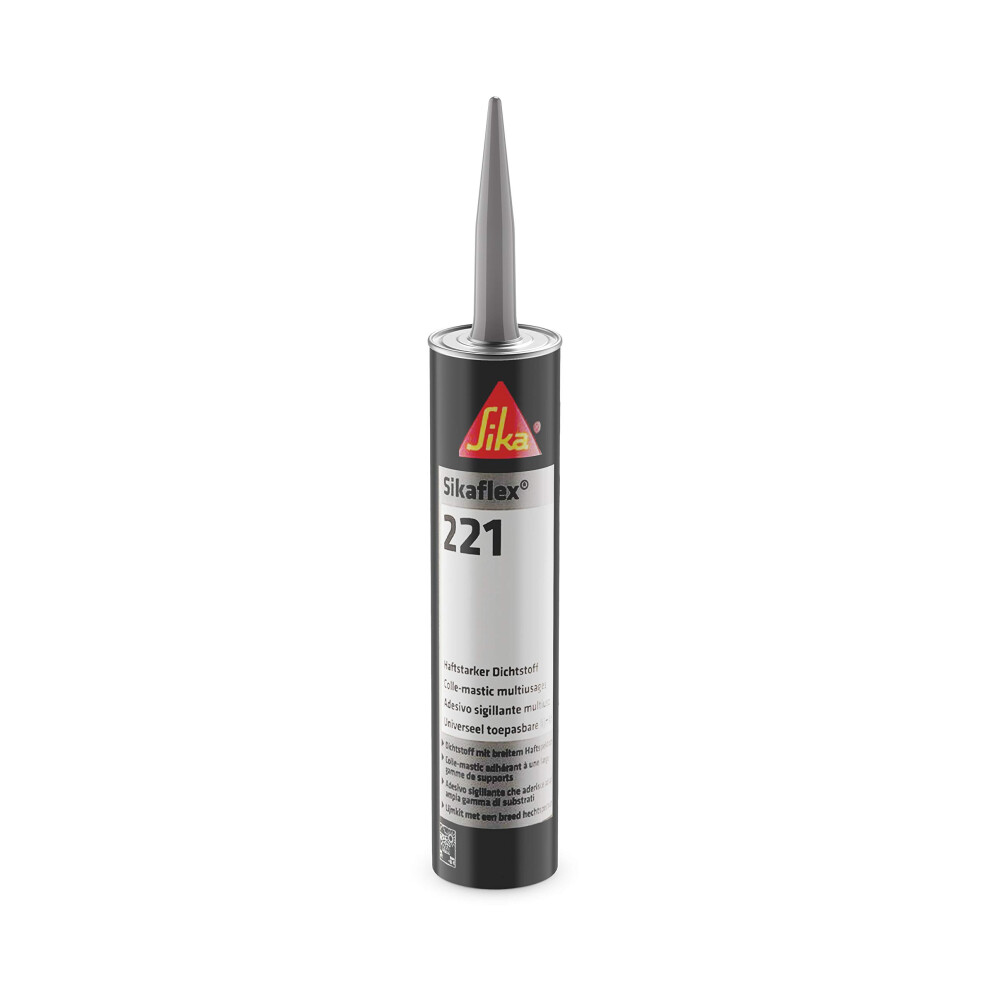 flex-221 weather-resistant adhesive sealant, 300 ml, grey