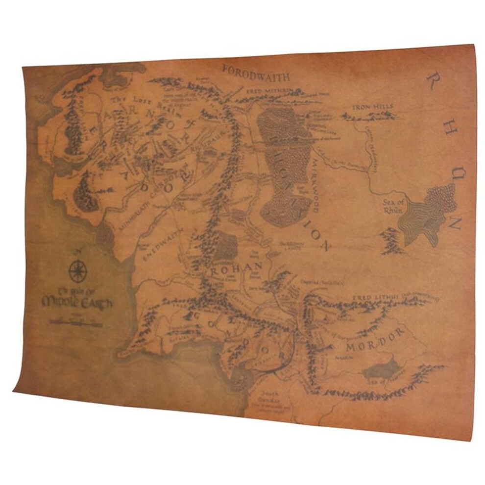 Practical Good Quality Lord Of The Rings Middle-Earth Hand-Drawn Drawings For Decoration