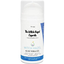 The Witch Hazel Experts | Witch Hazel & Aloe Vera Gel For Dry Skin, Sunburn, Rashes & Cooling Irritated skin 100ml