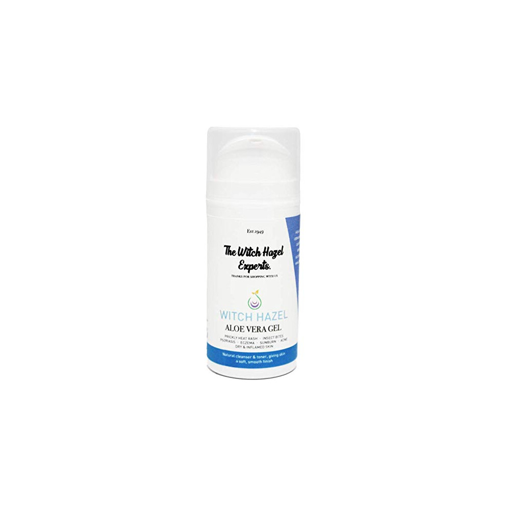 Veil Cover Cream The Witch Hazel Experts | Witch Hazel & Aloe Vera Gel For Dry Skin, Sunburn, Rashes & Cooling Irritated Skin 100Ml