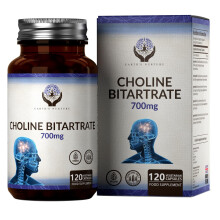 EN Choline | High Strength Coline Supplement | 120 Capsules - 700mg Choline Bitartrate per Serving | Non-GMO, Gluten & Allergen Free | Manufactured in