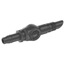 Micro-Drip-System Connector 4.6 mm (3/16 inch): Accessory for Connecting Supply Pipes and Irrigation Lines, for Extending Pipes, with Easy & Flexible