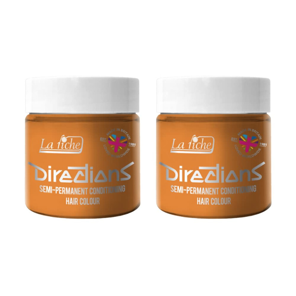 La Riche 2X Directions Semi-Permanent Hair Color 100Ml Tub - Apricot
