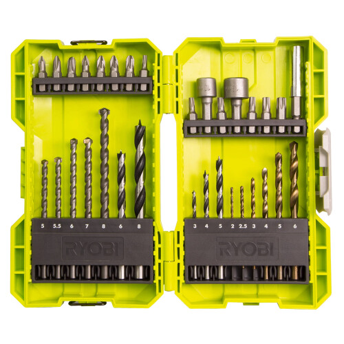 Ryobi RAK32DDMIX Mixed Drilling and Screwdriving Bit Set (32 Piece) 2