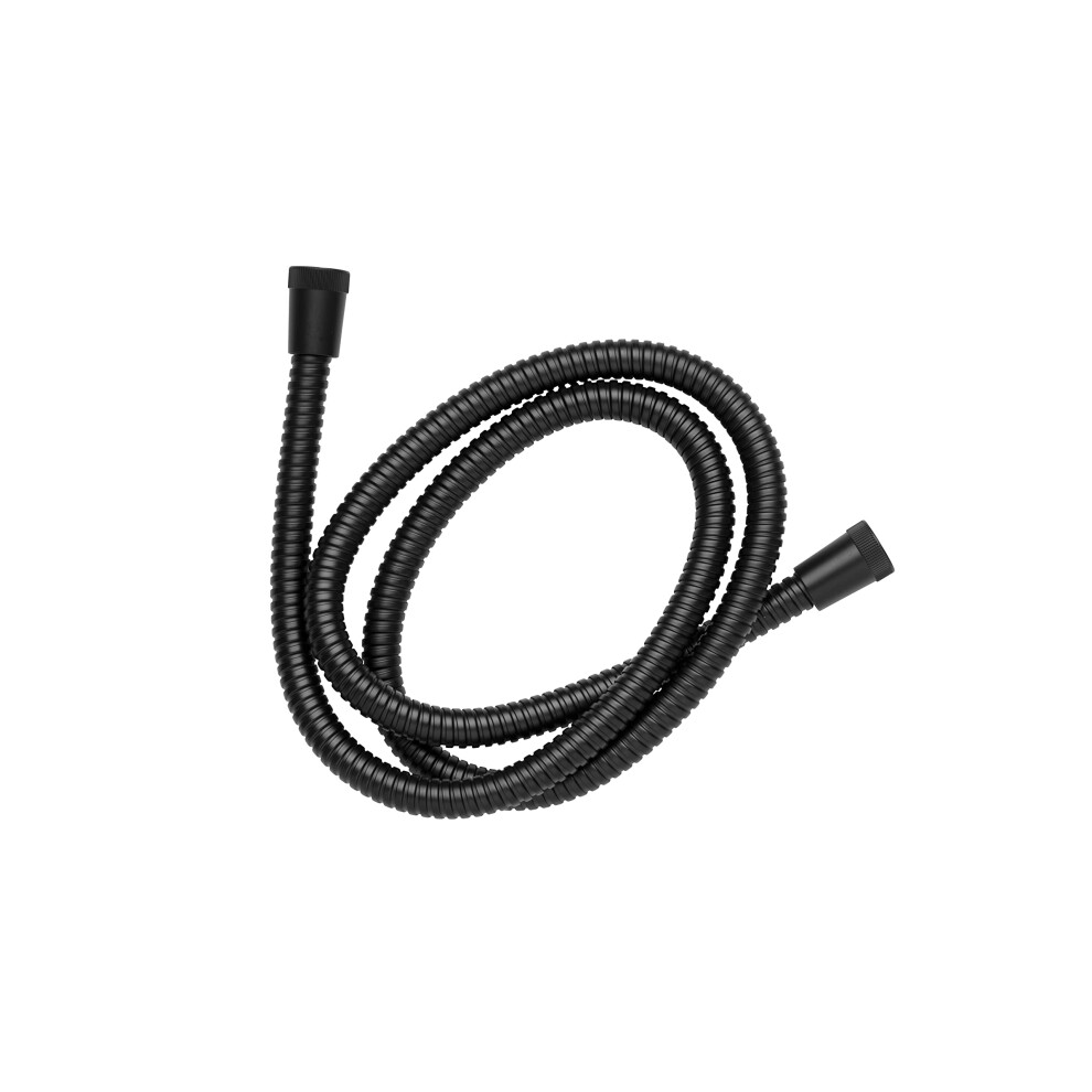 AM159021-1.75m Stainless Steel Hose Matt Black
