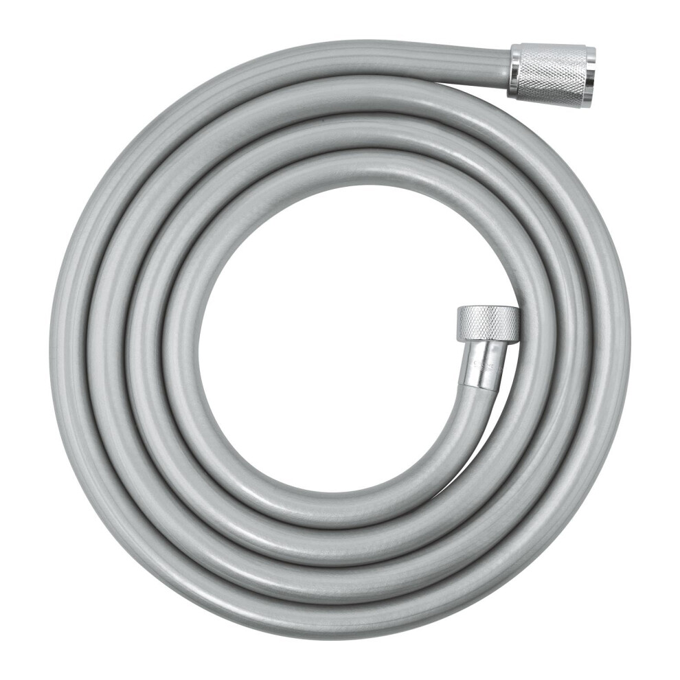 VitalioFlex Comfort TwistStop - Smooth Shower Hose 2 m (Tensile Strength 50 kg, Pressure Resistance Up to 5 Bar, Heat Resistance 70C, Universal