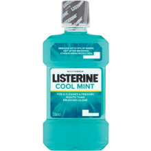 THREE PACKS of Listerine Coolmint Antiseptic Mouthwash x 500ml by Listerine