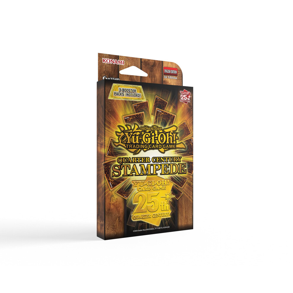 Yu-Gi-Oh! Quarter Century Stampede 3- Pack Booster