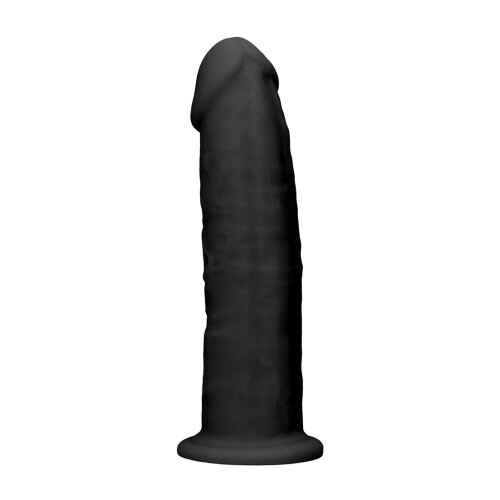 Silicone Dildo Without Balls 15.3 cm, Black