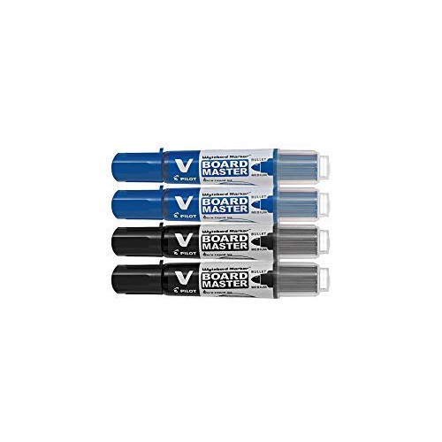 Pilot Pilot V-Board Master Set Van 4 (Blauw-2, Zwart-2) 1