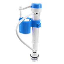 Toilet Cistern Adjustable Water Tank Entry Inlet Fill Float Valve, White-Green