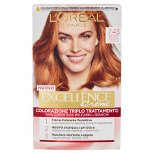 L'OREAL Excellence7,43 No Blond Golden Copper - Hair Dye