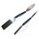 2pc Leaf and Square Small Tool Set Plastic Handles Plaster Filling Work BL017 1