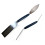 2pc Leaf and Square Small Tool Set Plastic Handles Plaster Filling Work BL017 2