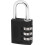 Abus Combination Lock 145/30 Black - Solid Aluminium Padlock - With Individually Adjustable Numeric Code - 34601 - Security Level 3 2