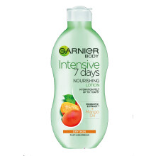 Intensive 7 Days Mango Oil & Probiotic Extract Body Lotion 250ml, Softening and Smoothing Moisturiser, Up to 7 Days Hydration, For Dry Skin, Fast
