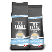 Decaffeinated Coffee, ground, 2 x 500 g