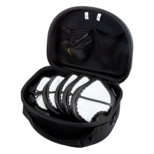 Stealth Lite Pro Half Mask Respirator Frame with 5 Replacement Filters & Storage Case, STE/LP/CASE
