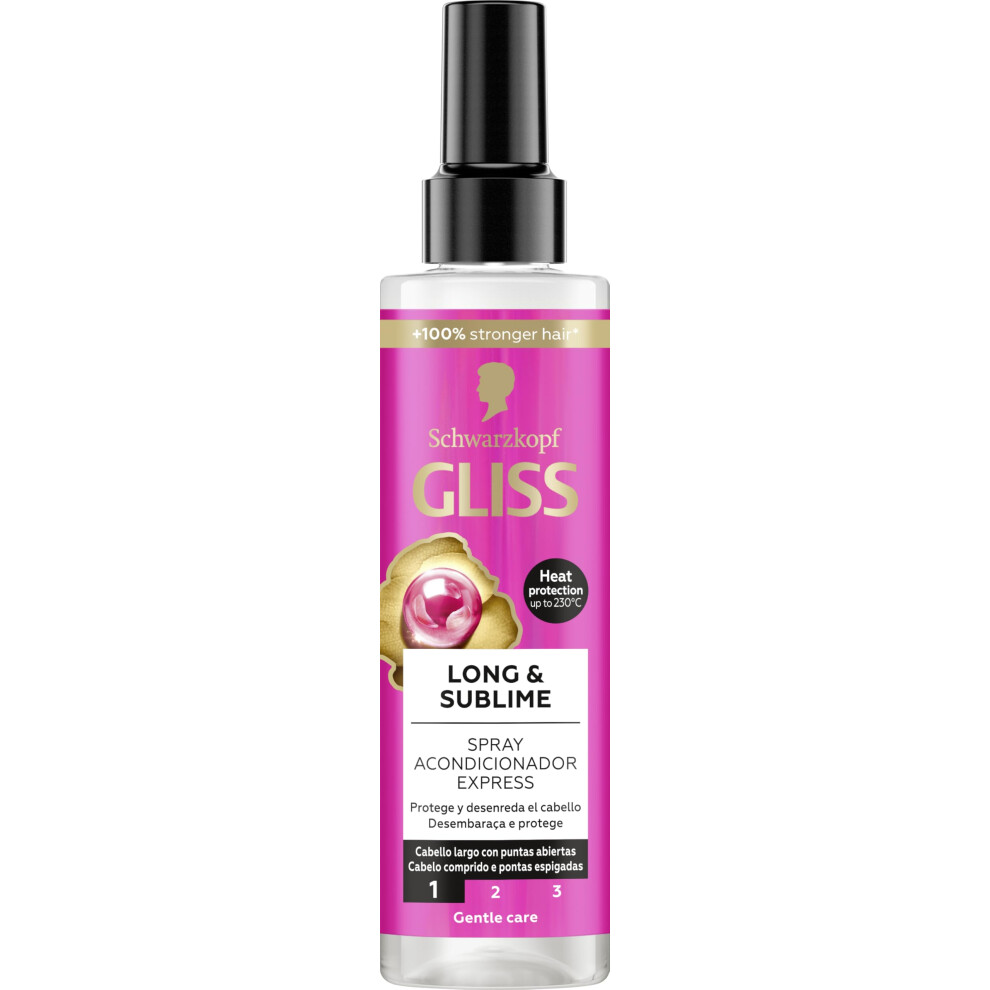 Schwarzkopf Gliss Long & Sublime Acondicionador Express 200 Ml