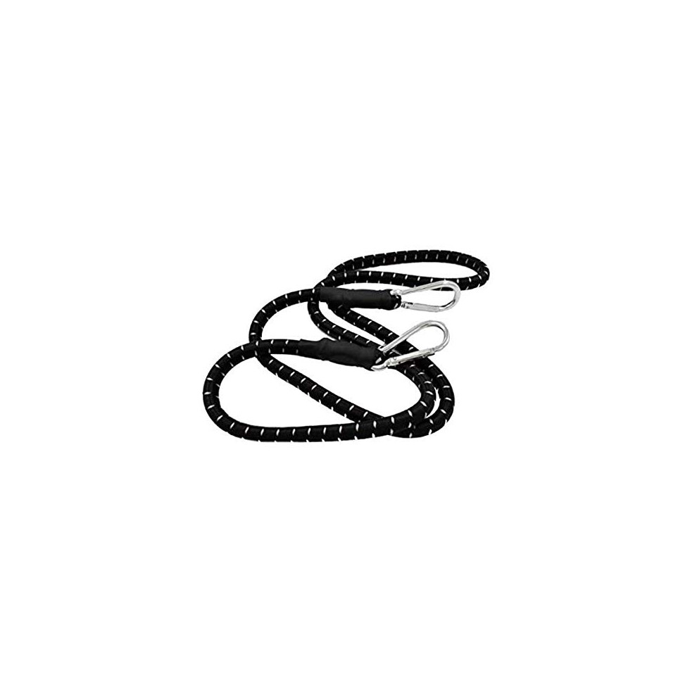 Bungee Cord 60" (150Cm) Heavy Duty Bungee Cord With Carabiner Clips, Extra Strong And Durable Elasticated Cord, Strap, Tie Down 5019758063712